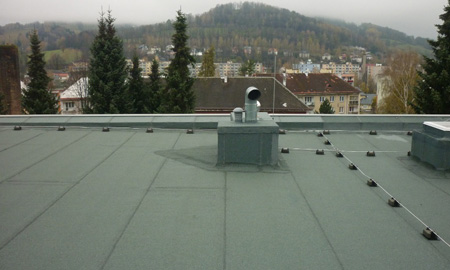 Rekonstrukce ploché střechy ul. Tylova - Jeseník