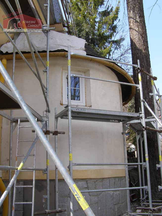 Rekonstrukce fasády rodinného domu - Jeseník