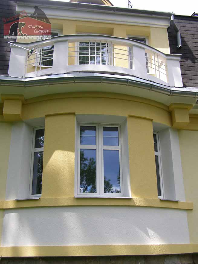 Rekonstrukce fasády rodinného domu - Jeseník