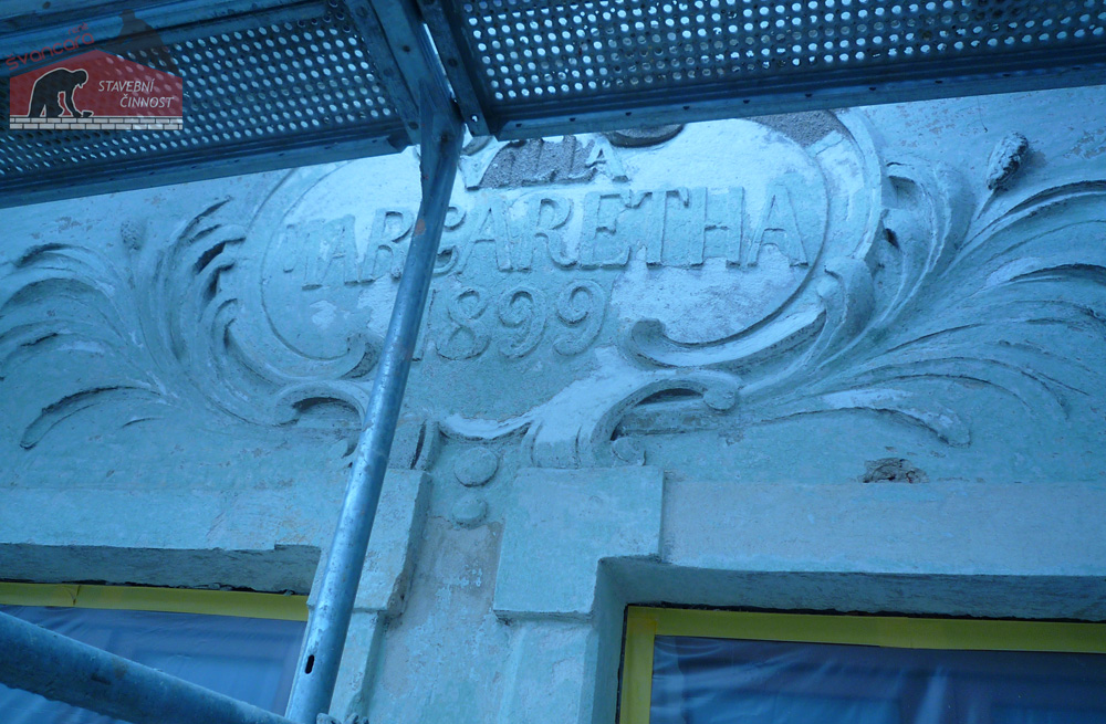 Rekonstrukce fasády, firmou René Švancara - akce MŠ Kopretina, Jeseník (původní stav)