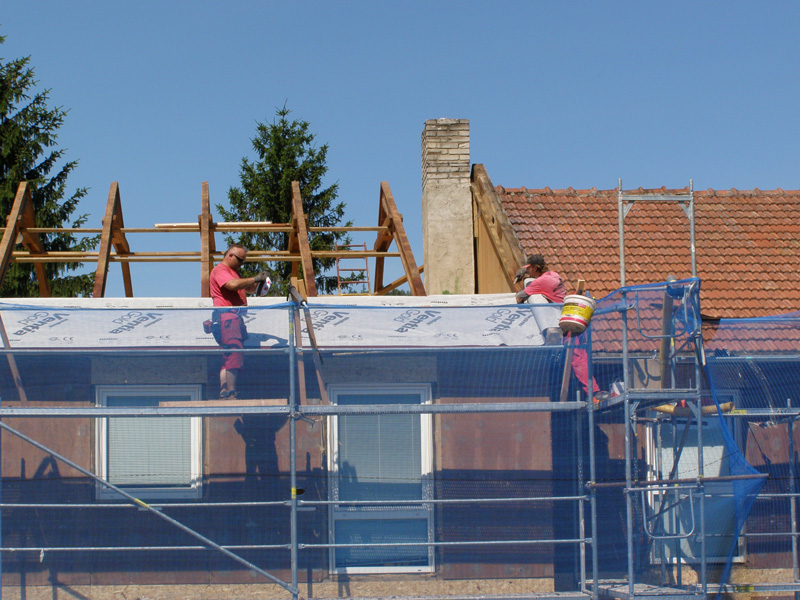 Rekonstrukce šikmé střechy