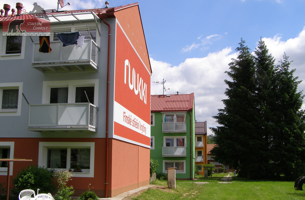 Rekonstrukce domů typu OKÁL, provedené firmou René Švancara