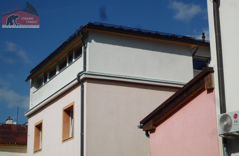 Nová střecha a nástavba SBD Jeseník, vyhotovena firmou René Švancara