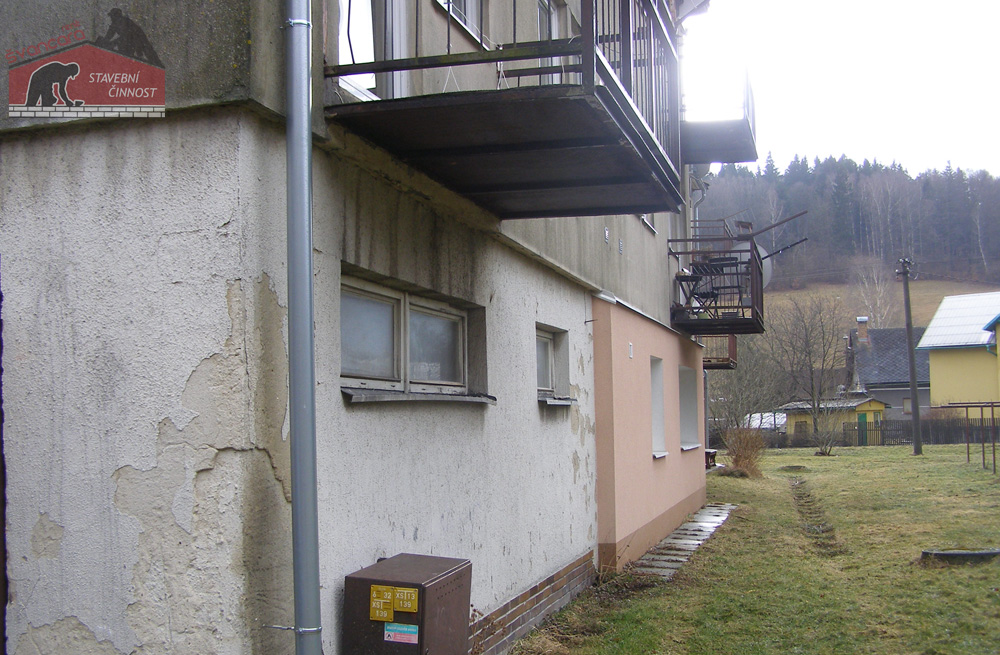 Rekonstrukce a zateplení fasády, firmou René Švancara - Lipová lázně
